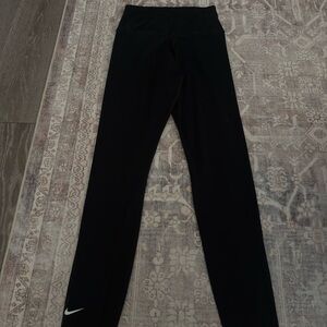 Black Nike Leggings + Running Shorts